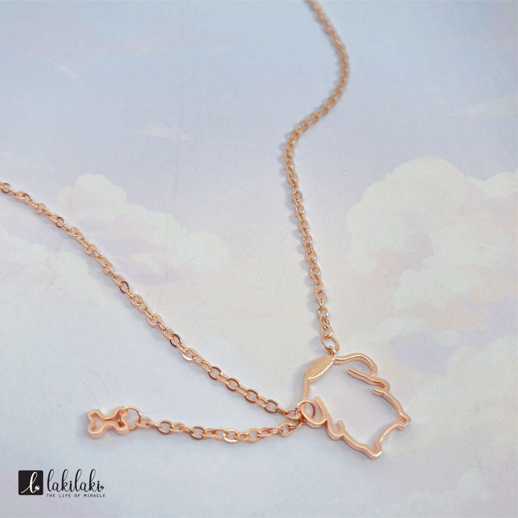 Picture of [925純銀]Pompompurin x 骨頭項鍊