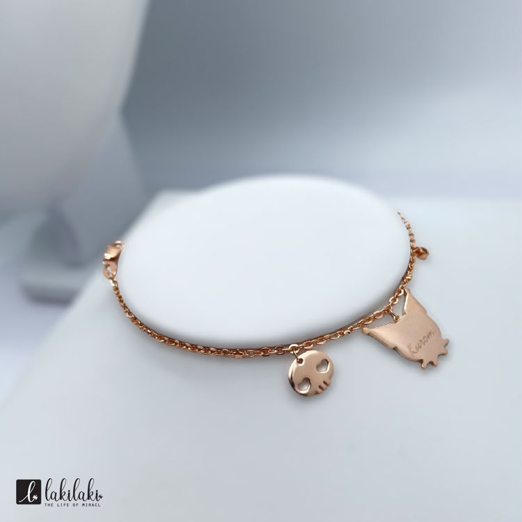 Picture of [防敏感金屬]可愛小惡魔系列- Kuromi手鏈